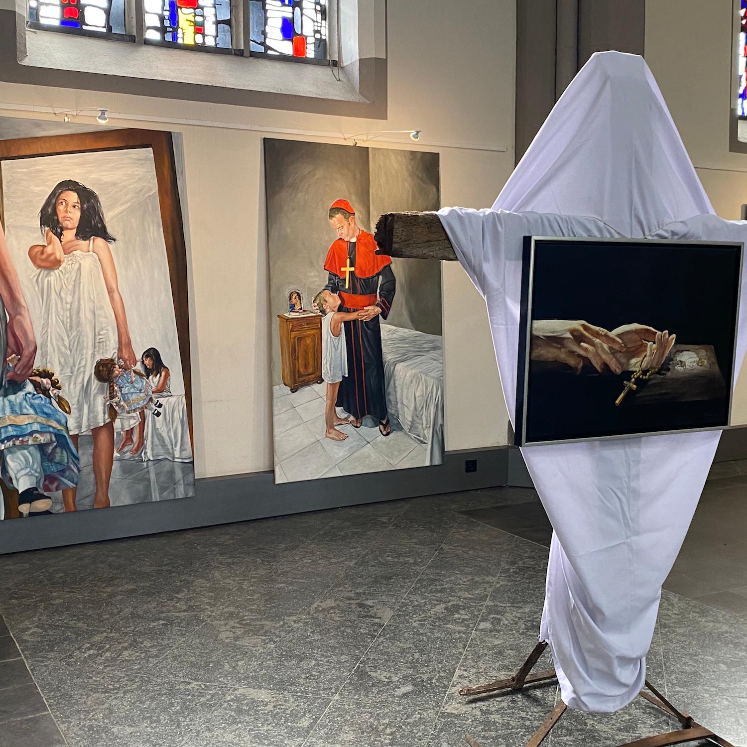 Bis zum 24. März ist die Ausstellung von Rinaldo Greco in der Mönchengladbacher Citykirche zu sehen.